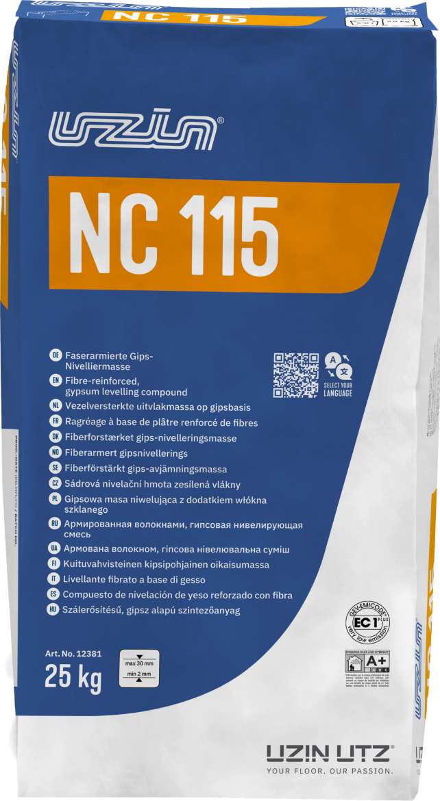 Billede af Gipsspartelmasse med fiber 25 kg