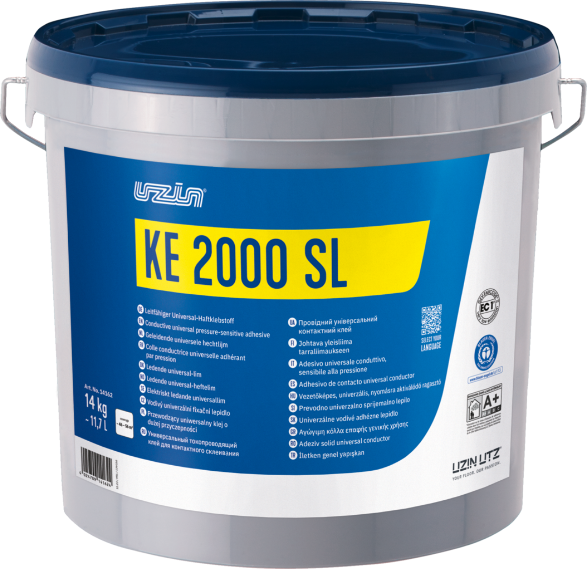 Billede af El-Ledende lino/vinyl lim 14 kg.