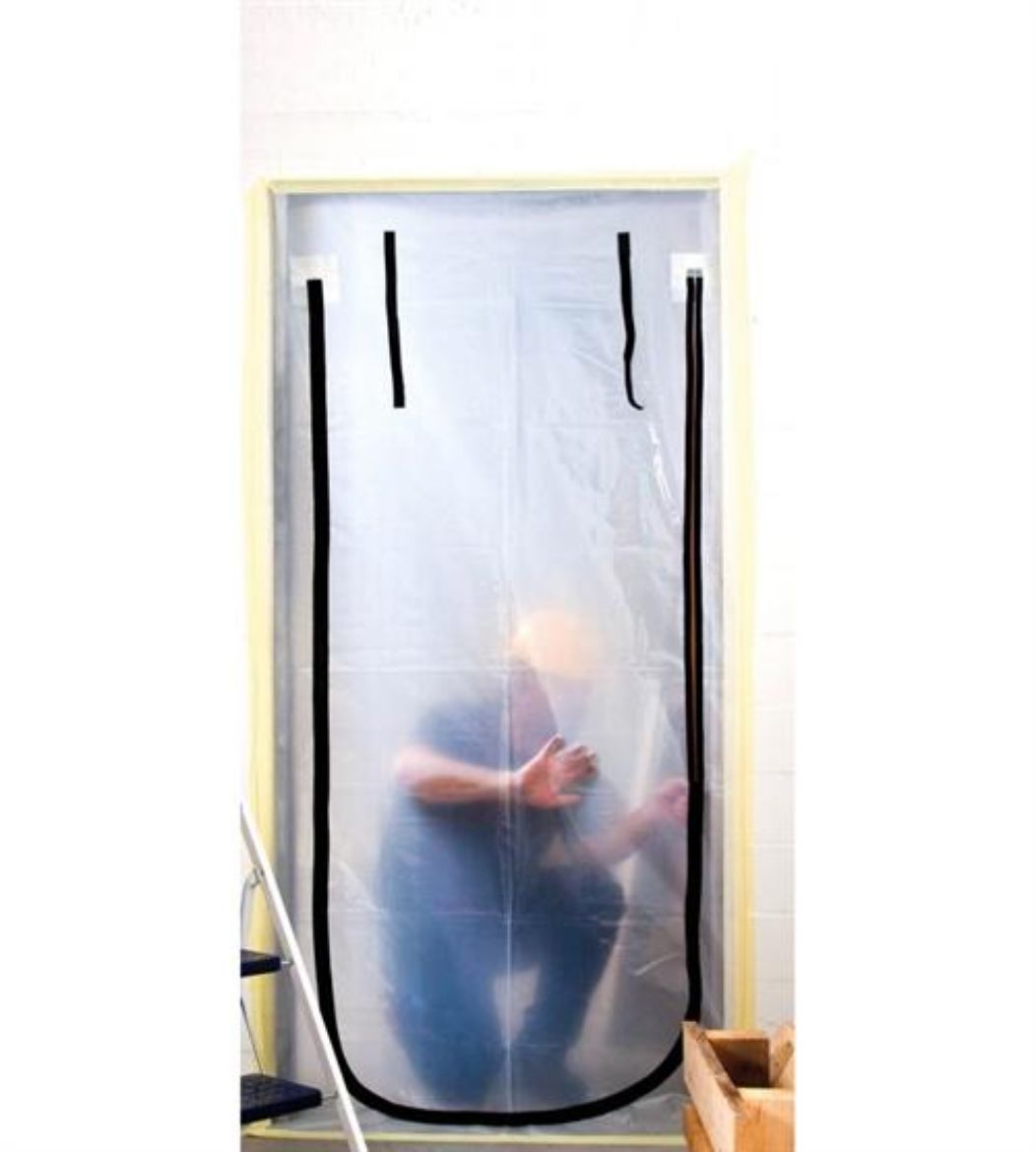 Billede af Støvdør til forsegling af dør