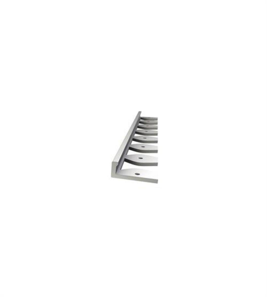 Billede af Bendeprofil t/6mm MAT ALU