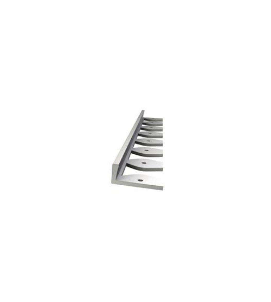 Billede af Bendeprofil t/8mm MAT ALU