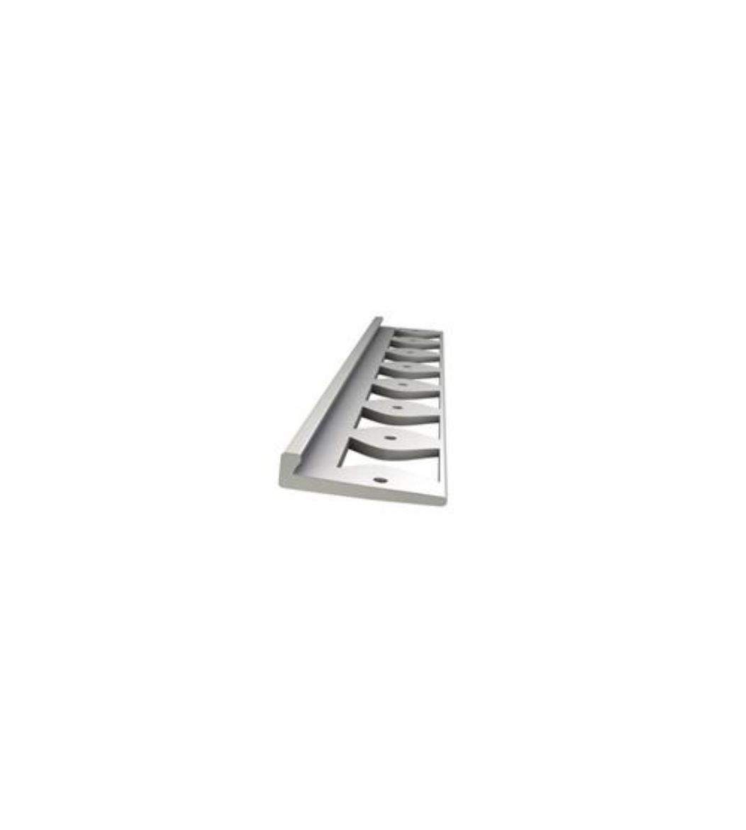 Billede af Fliseprofil t/3 mm MAT ALU