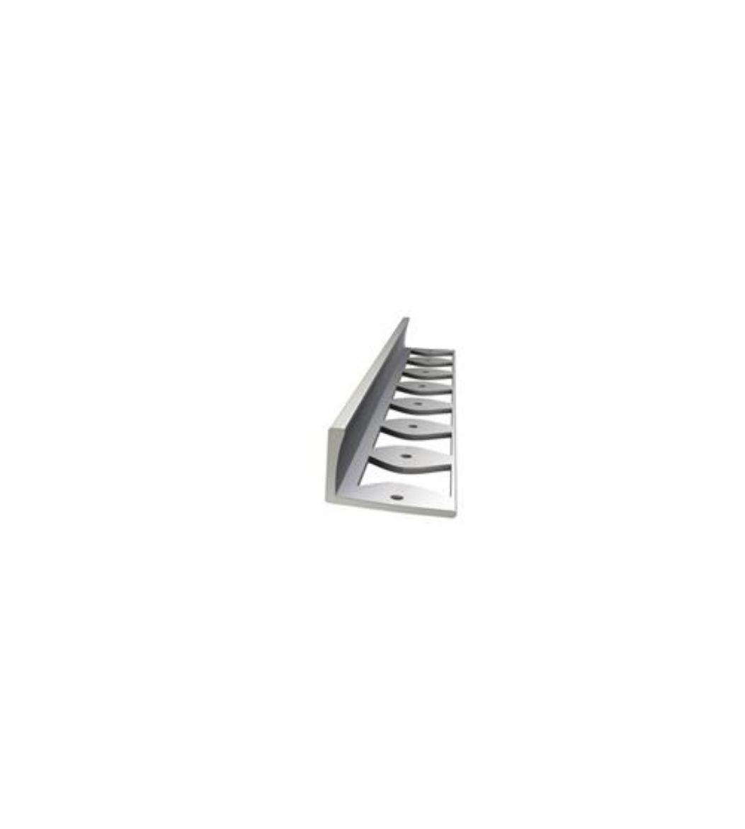 Billede af Fliseprofil t/12,5 mm MAT ALU