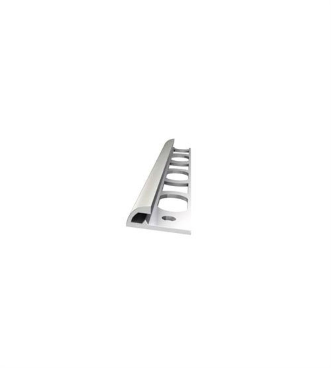 Billede af Fliseprofil t/6 mm MAT ALU